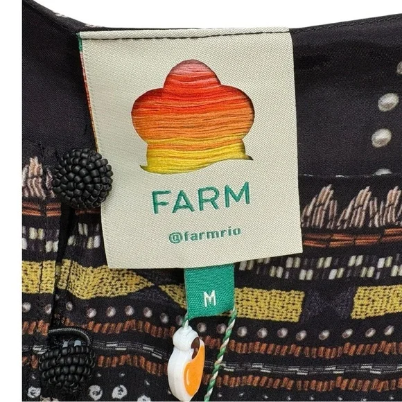 Farm Rio Wonderful Headdress Tunic Top Size Medium - Picture 10 of 11